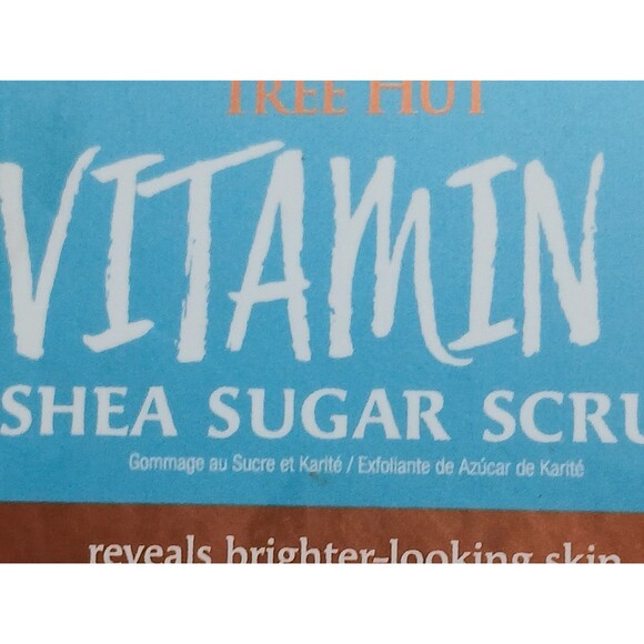 Tree Hut Shea Sugar Scrub- Vitamin C, & Exotic Bloom 18Oz Sealed Set Of 2 - Picture 7 of 16